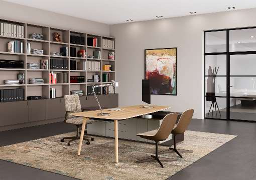 Image 3: For four- to six-eye conversations in a comfortable atmosphere: the